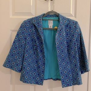 Kate Hill blue blazer. Size 6